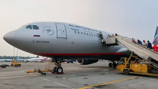 Москва - Санкт-Петербург. Аirbus A330 "Аэрофлот". ВЗЛЕТ ИЗ ШЕРЕМЕТЬЕВО (SVO) 3’20 @Russpotter