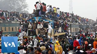 Tens of Thousands Gather in Bangladesh For Annual Bishwa Ijtema