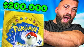 I Opened The Rarest Pokemon Box In The World ($200k)