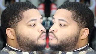 HOW TO FIX A WAVERS HAIRCUT / FADED BEARD/ BARBER TUTORIAL