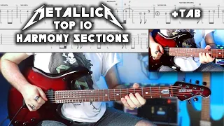 Top 10 Harmony Sections Metallica | +Tab (Vol 1)