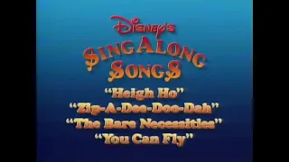 Disney's Sing Along Songs 1988 Promo (Jiminy Cricket Variation)