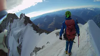 Monte Bianco: arete de rochefort