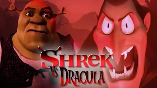 Shrek fights Dracula from Hotel Transylvania (f**king epic)