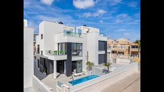 New build luxury villa with sea views in Punta Prima - Torrevieja