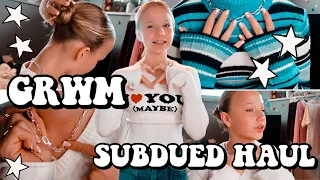 SUNDAY MORNING GRWM & MEGA SUBDUED HAUL HERBST | HEY ISI