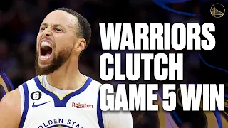 Warriors Come Up CLUTCH on Road to Beat Kings in Game 5