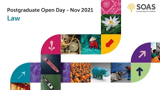 Law: Postgraduate Open Day - 24 November 2021