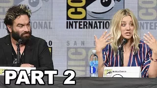 The Big Bang Theory Comic Con Panel 2017 PART 2