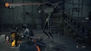 DARK SOULS™ III: Pyromancer vs Mimic chest in Lothric Castle