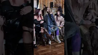 Jared Leto and Michele Morrone in attendance Paris fashion week