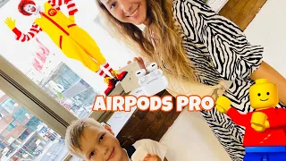 Тель-Авив, Сложности, ФОТОСТУДИЯ, ПОКУПКИ, КУПИЛИ Airpods PRO, Сын выбрал Lego