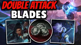 LUCIAN & RIVEN Overwhelming Double Attacks - Legends of Runeterra