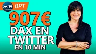 Trading en Vivo desde Twitter- 907€ en Menos de 10 Minutos