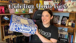 October Super Yum Box Unboxing – Germany