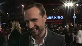 I Give It A Year -- European Premiere Interviews - Rafe Spall, Rose Byrne, Simon Baker
