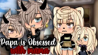 Papa is obsessed with mama?! | Original Gacha Life Mini Movie