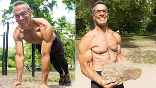 JEAN CLAUDE VAN DAMME OF CALISTHENICS | GET TO KNOW 60-YEARS-OLD @centralparkjoe1290