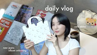 夏休みvlog: new jeans album unboxing, slow days in summer, slice of life