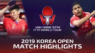 Xue Fei vs Assar Omar | 2019 ITTF Korea Open Highlights (Pre)