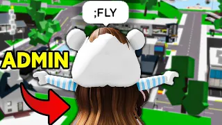 SONO DIVENTATA UN ADMIN SU BROOKHAVEN ROBLOX!