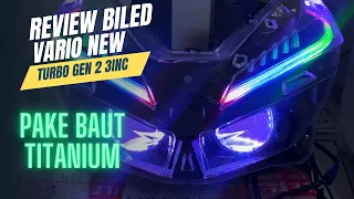 Review Biled Vario new Turbo Gen 2 3inc alis RGB #bullaes #turbogen2 #aes #varionew