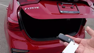 CK - 2021 Kia Forte - How To Use Your Smart Trunk!