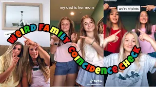 weird family coincidence check~tik tok