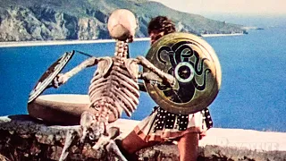 Iconic Skeleton Scene (Ray Harryhausen 🔥) | Jason and the Argonauts | CLIP