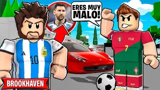 SOY MESSI POR 24 HORAS en BROOKHAVEN y PASA ESTO! ⚽🏡 - Roblox YoSoyLoki