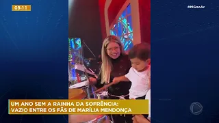 1 ano sem Marília Mendonça: fãs mantêm cantora no topo da música