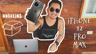 UNBOXING IPHONE 12 PRO MAX | 4K DOLBY VISION HDR RECORDING ULTRA WIDE ANGLE QUALITY TEST |