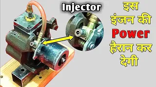 I turn Fridge Compressor into 2 stroke Steam Engine | Made Engine Using Refrigerator Compressor