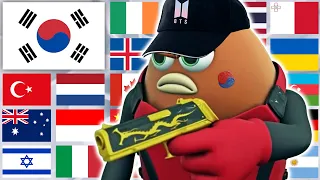 Killer Bean in 70 Languages Meme
