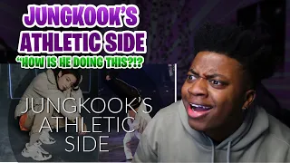 JUNGKOOK’S ATHLETIC SIDE! | HE IS AN ARTIST BY DAY…OLYMPIAN GYMNAST BY NIGHT?!?