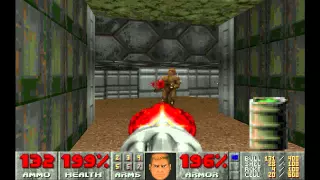 The Ultimate Doom E1M4: Command Control (100%)