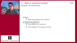 A primer on Statistical Learning: Part 1