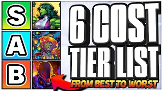 These are the BEST and WORST 6 Cost Cards in Marvel Snap | March 2023 Tier List