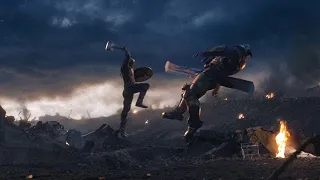 Captain America vs Thanos (Part 1) | Avengers: Endgame [Open Matte/IMAX HD]