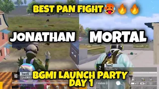 Funniest Pan Fight😂😂 | BGMI Launch Party Highlights | Ft Mortal , Jonathan , Snax , Kronten And More