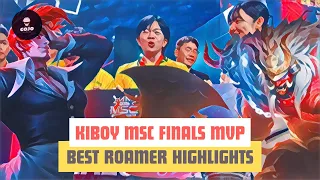 ONIC KIBOY MSC FINALS MVP BEST ROAMER HIGHLIGHTS | MOBILE LEGENDS: BANG BANG
