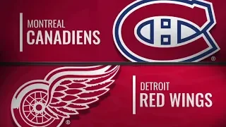 Canadiens vs Red Wings   Jan 8,  2019