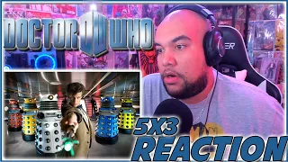 ARE THE DALEKS GOOD NOW? | Doctor Who 5x3 REACTION | Season 5 Episode 3