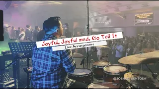 JOYFUL,  JOYFUL medley GO TELL IT ON THE MOUNTAIN - LIVE ARRANGEMENT