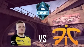 POV - Flamie (Na`Vi)(32-12) vs fnatic / overpass / ESL One Cologne