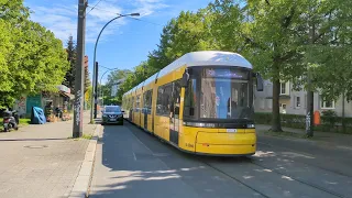 Tram Berlin|Einsetzermitfahrt #1 auf der 50 von Betriebshof Weißensee bis Virchow-Klinikum