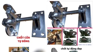 BỘ CHỐT CỬA TỰ ĐỘNG TỰ ĐỘNG CHỐT CỬA LẠI THÔNG MINH HÀNG CAO CẤP