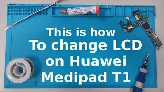 Huawei Mediapad T1 8.0  t1-821l LCD replacement