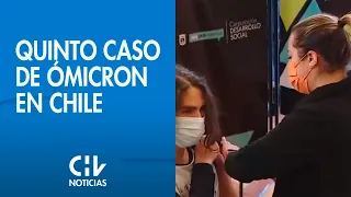 COVID-19 | Minsal confirma quinto caso de variante ómicron en el país - CHV Noticias