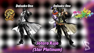 JoJo: All Star Battle & All Star Battle R STAND CRIES COMPARISON